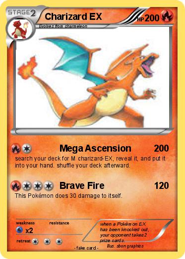 Pokemon Charizard EX