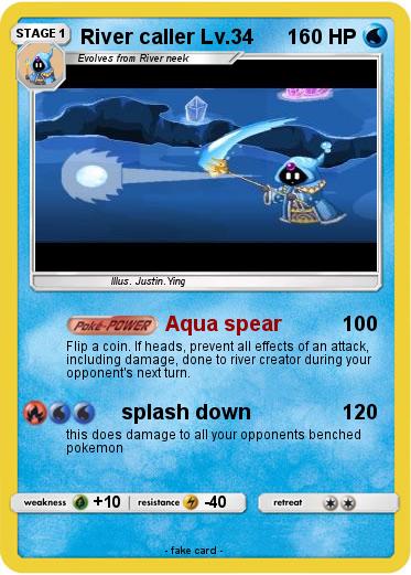 Pokemon River caller Lv.34