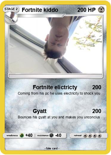 Pokemon Fortnite kiddo