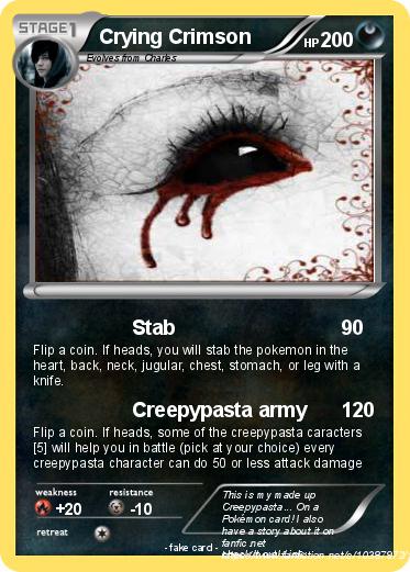 Pokemon Crying Crimson