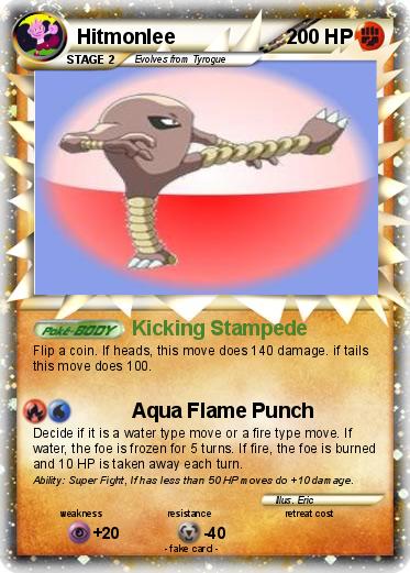 Pokemon Hitmonlee
