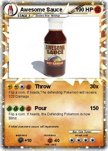 Pokemon Awesome Sauce