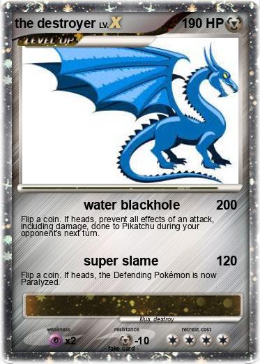 Pokemon the destroyer