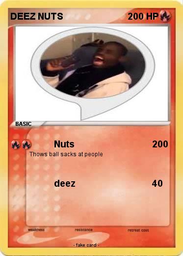 Pokemon DEEZ NUTS