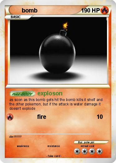Pokemon bomb