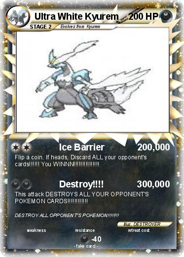Pokemon Ultra White Kyurem