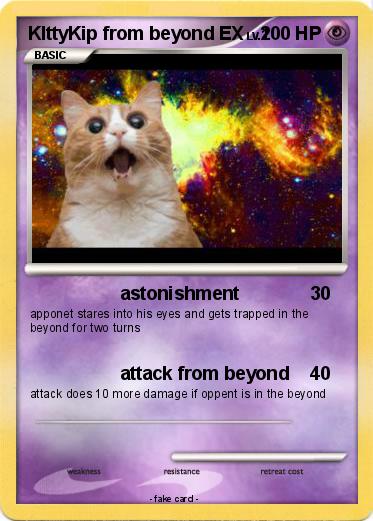 Pokemon KIttyKip from beyond EX