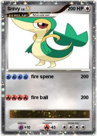 Pokemon Snivy