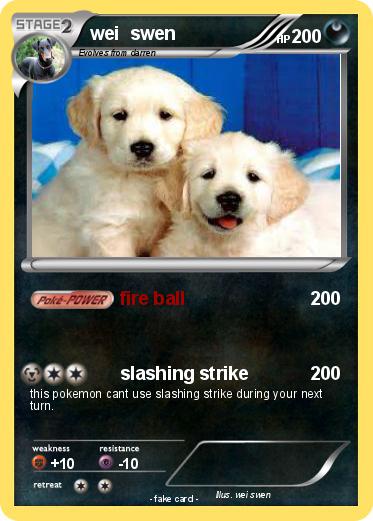 Pokemon wei  swen