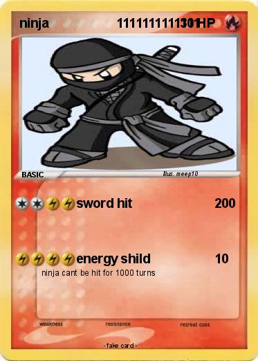 Pokemon ninja                   1111111111111
