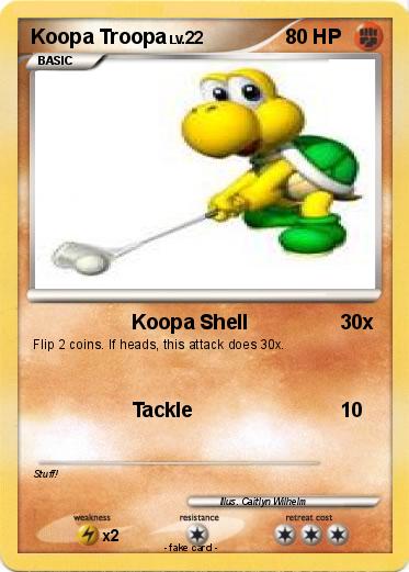 Pokemon Koopa Troopa