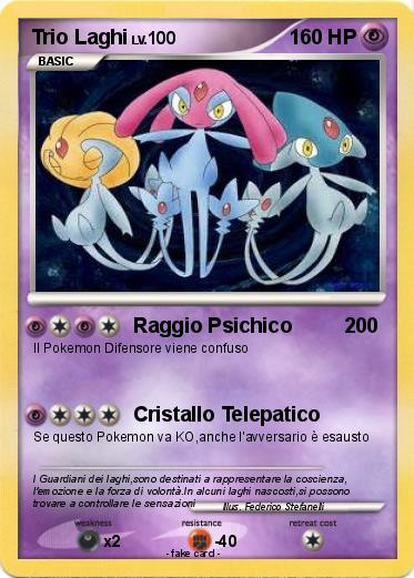 Pokemon Trio Laghi
