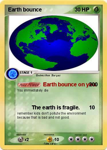 Pokemon Earth bounce