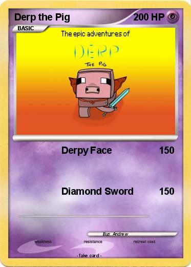 Pokemon Derp the Pig