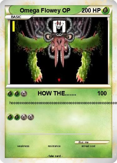 Pokemon Omega Flowey OP