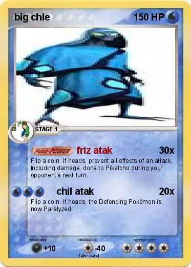 Pokemon big chle