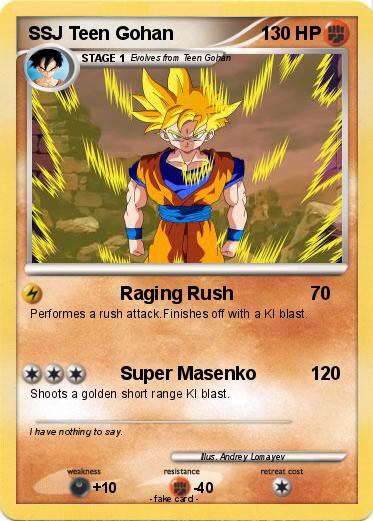 Pokemon SSJ Teen Gohan