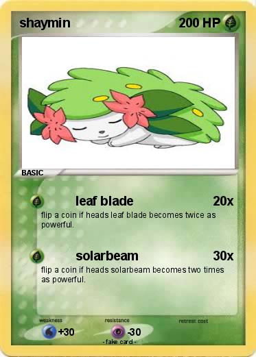 Pokemon shaymin
