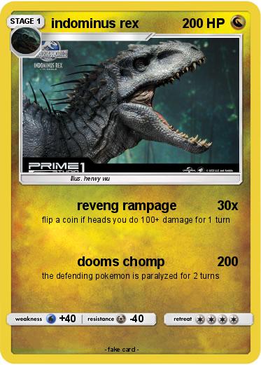 Pokemon indominus rex