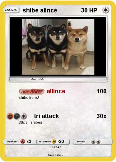 Pokemon shibe alince
