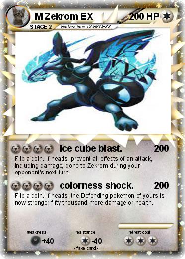 Pokemon M Zekrom EX