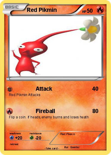 Pokemon Red Pikmin