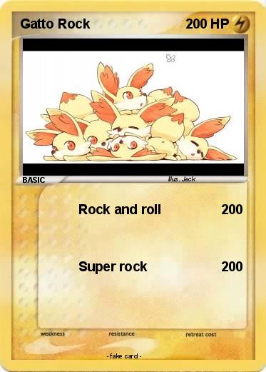 Pokemon Gatto Rock
