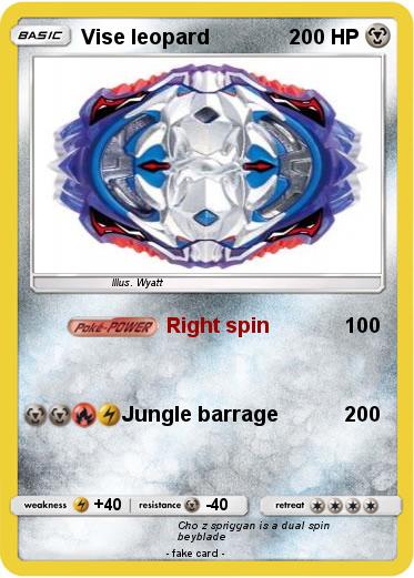 Pokemon Vise leopard