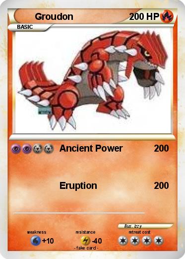 Pokemon Groudon
