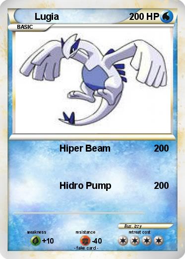Pokemon Lugia