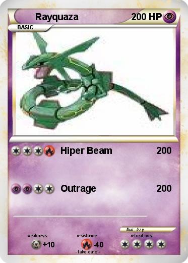 Pokemon Rayquaza