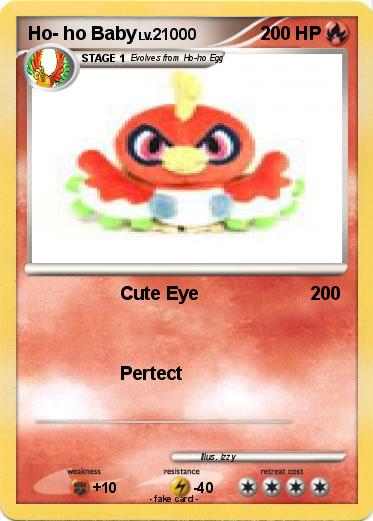 Pokemon Ho- ho Baby