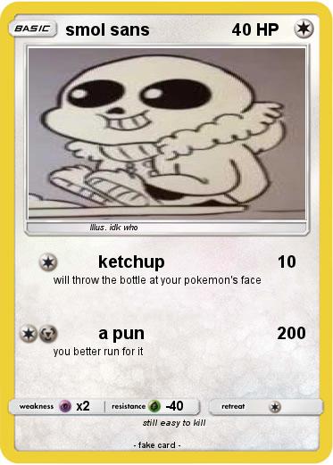 Pokemon smol sans