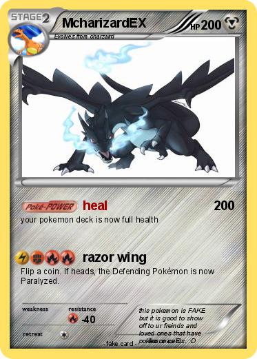 Pokemon McharizardEX