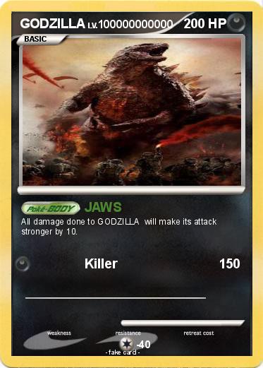 Pokemon GODZILLA