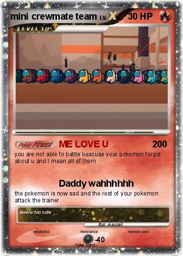 Pokemon mini crewmate team