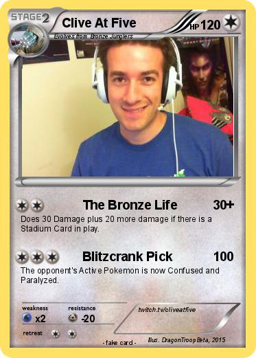 Pokemon Clive At Five