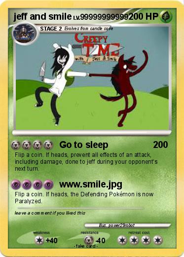 Pokemon jeff and smile