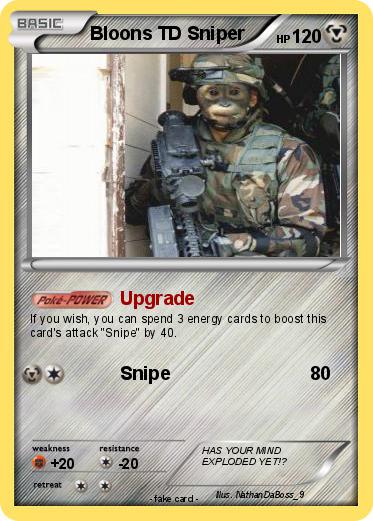 Pokemon Bloons TD Sniper