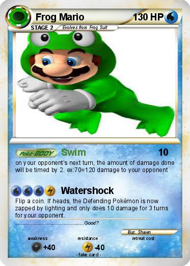 Pokemon Frog Mario