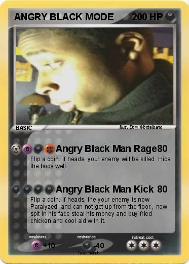 Pokemon ANGRY BLACK MODE