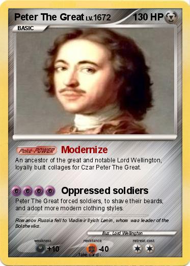 Pokemon Peter The Great