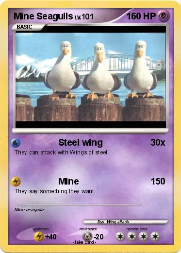 Pokemon Mine Seagulls