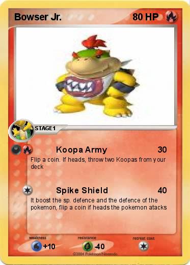 Pokemon Bowser Jr.