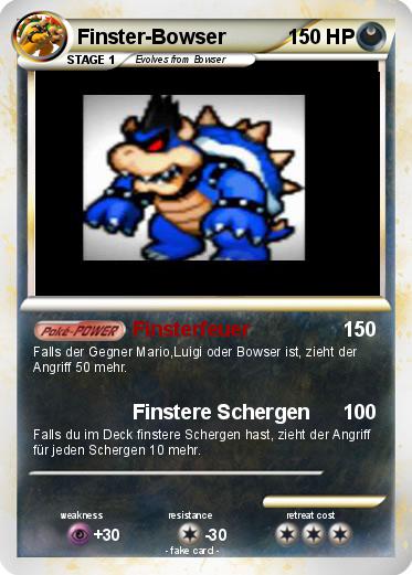 Pokemon Finster-Bowser