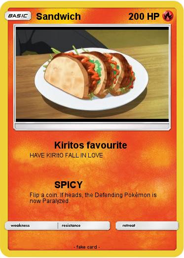 Pokemon Sandwich