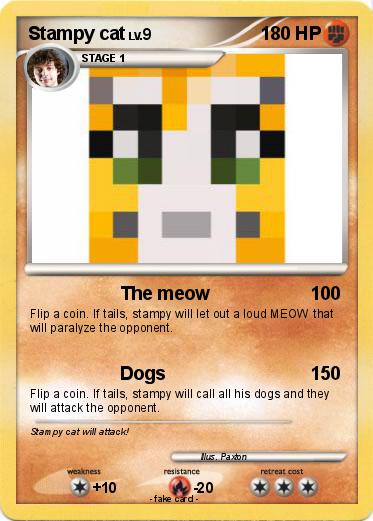 Pokemon Stampy cat