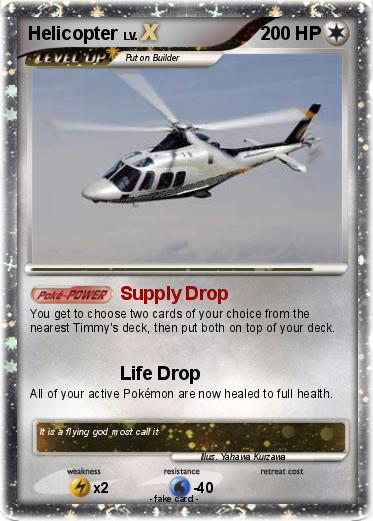 Pokemon Helicopter