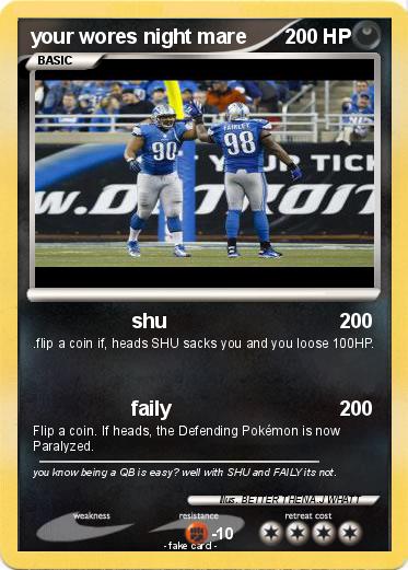 Pokemon your wores night mare