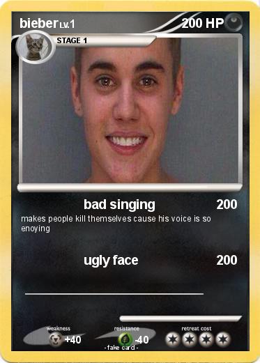 Pokemon bieber